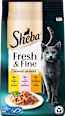 Nassfutter Katze Fresh & Fine Huhn, Lachs & Truthahn in Sauce Sheba