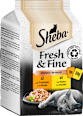 Nassfutter Katze mit Huhn & Truthahn, fresh & fine, Multipack (6x50 g) Sheba