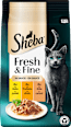 Nassfutter Katze mit Huhn, Truthahn & Ente, fresh & fine, Multipack (6x50 g) Sheba