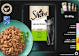 Nassfutter Katze, Huhn, Rind, Lachs & Weißfisch, Selection in Sauce - feine Vielfalt, Multipack (12x85 g) Sheba