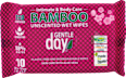 Vlhčené utierky na intímnu hygienu Bamboo GentleDay