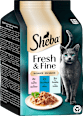 Nassfutter Katze mit Lachs, Thunfisch & Forelle, fresh & fine, Multipack (6x50 g) Sheba