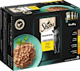 Nassfutter Katze, Delikatesse in Gelee - Geflügel Variation, Multipack (12x85 g) Sheba