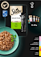 Nassfutter Katze, Huhn, Rind, Lachs & Weißfisch, Selection in Sauce - feine Vielfalt, Multipack (12x85 g) Sheba