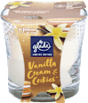 Vonná sviečka v skle Vanilla Cream Cookies glade