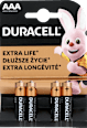 Baterie alkaliczne AAA  DURACELL