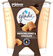 Duftkerze im Glas Indulging Honey & Chocolate 112 g glade