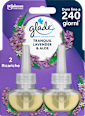 Electric scented oil refill – lavanda i aloe vera, 2 x 20 ml glade