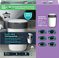 Windeleimer Twist & Click Sangenic, inklusive 6x Nachfüllpacks, weiß Tommee Tippee