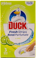 Benzi parfumate pentru toaletă lime DUCK