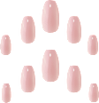 Künstliche Nägel Acrylic Lucious Lychee Elegant Touch