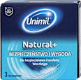 Prezerwatywy lateksowe Natural+ UNIMIL