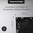 Verdunkelungsrollo Sleeptime für Unterwegs, XL, schwarz Tommee Tippee