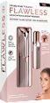 Gesichtshaarentferner, Dermaplane Glow Gesichtspeeling & Haarentfernung Flawless