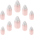 Künstliche Nägel Luxe Looks V-I-Please Stiletto Elegant Touch