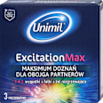 Prezerwatywy lateksowe prążkowane EXCITATION MAX  UNIMIL