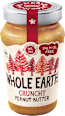 Erdnussbutter, Crunchy Peanut Butter WHOLE EARTH