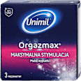 Prezerwatywy lateksowe z maxi-wypustkami ORGAZMAX UNIMIL