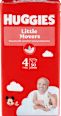 pleny Little Movers, velikost 4 Huggies