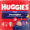 plenkové kalhotky Overnights, velikost 4 Huggies