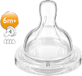 Trinksauger Anti-colic Silikon, ab 6 Monaten PHILIPS AVENT