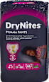 Mutandine assorbenti notte bimba 4-7 anni (17-30 kg) HUGGIES DryNites