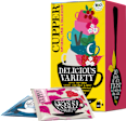 Früchtetee "Delicious Variety", 5 Sorten (20 Beutel) Cupper