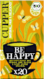 Gewürztee "Be Happy" mit Zitrone, Zimt, Ingwer, schwarzer Pfeffer (20 Beutel) Cupper