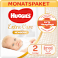 Windeln Newborn Gr. 2 (3-6 kg), Halb-Monatsbox Huggies