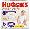 Pannolini a mutandina Extra Care Mega Pack taglia 6 (12-25 kg) Huggies