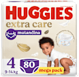 Pannolini a mutandina Extra Care Mega Pack taglia 4 (9-14 kg) Huggies