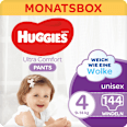 Baby Pants Ultra Comfort Gr. 4 (9-14 kg), Monatsbox Huggies