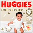 Pieluchy Extra Care 4 Mega (8-16 kg) Huggies