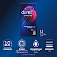 Óvszer Intense Orgasmic, bordázott és pontozott  Durex