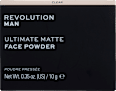 Puder Mattifying Clear REVOLUTION MAN
