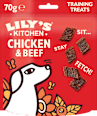 Hundeleckerli mit Huhn & Rind, training treats LILY'S KITCHEN