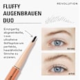 Augenbrauenstift Fluffy Brow Filter Duo Medium Brown REVOLUTION