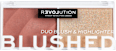 Relove Colour Play Blushed paletă duo blush și iluminator Kindness REVOLUTION