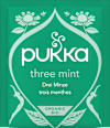 Kräutertee "Drei Minze" mit Pfefferminze, Grüner Minze & Ackerminze (20 Beutel) pukka