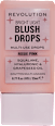 BRIGHT LIGHT BLUSH DROPS tečno rumenilo - Rosie Pink REVOLUTION