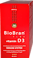 Plus vitamin D3 BioBran