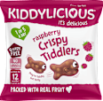 křupavé rybičky s příchutí malina KIDDYLICIOUS