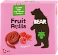 Malinové ovocné rolky Bear