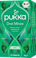 Kräutertee "Drei Minze" mit Pfefferminze, Grüner Minze & Ackerminze (20 Beutel) pukka