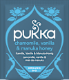 Kräutertee Kamille, Vanille & Manuka-Honig (20 Beutel) pukka