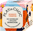 Schokolade Bio mit Spielzeugüberraschung PLAYin CHOC