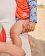 Schwimm-Set lila-gelb 1-2 Jahre Bambino Mio