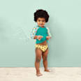 Wiederverwendbare Schwimmwindel Milde Melone XL (2+ Jahre) Bambino Mio