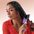 Lockenkamm Wide Tooth Comb Lilac Black Tangle Teezer