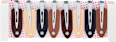 Nude No Crease Clips - set šnala za kosu brush works